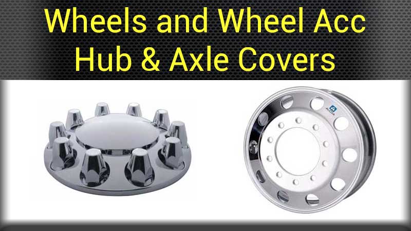 Shop Semi Truck Hub Caps & Axle Covers - Big Rig Chrome Shop