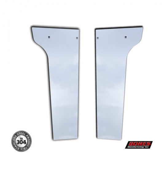 Peterbilt 389 2007 To 2020 Stainless Steel Cowl Panel Covers