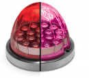Dual Revolution Pink Auxiliary To Red Clearance And Marker 19 LED Watermelon Light