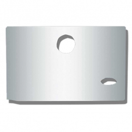 Buy Peterbilt 379 Glove Box Cover - Logo Hole | Big Rig Chrome