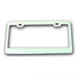 Buy Chrome 2-Hole License Plate Frame - Big Rig Chrome Shop