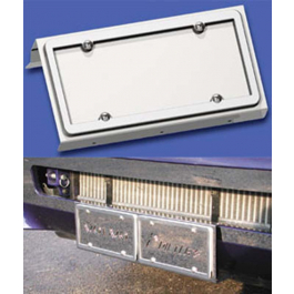 2003 Volvo VN License Plate Holder - Shop Now at Big Rig Chrome