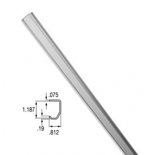 1 Inch Vertical Track For Roller Doors