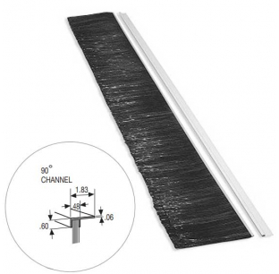 8 Foot Straight Channel Spray Suppression Skirting for Trucks