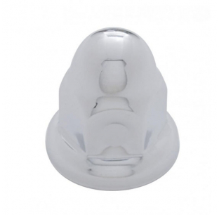 33mm By 2 Inch Chrome Steel Nipple Nut Cover With Flange