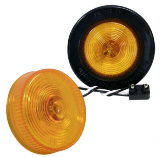 2.5 Inch Amber Clearance and Side Marker Light for Vehicles