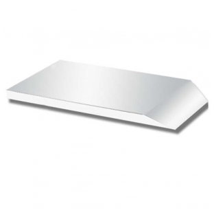 Smooth Stainless Tapered Deck Plate 83x33 - Durable, Sleek Design