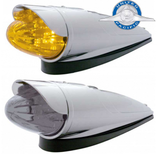 19 LED Amber Watermelon Grakon 1000 Cab Light with Visor - Fits Most Trucks - United Pacific