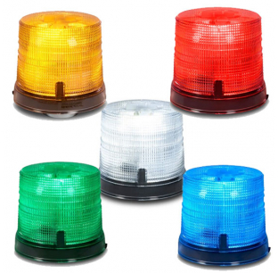 Spire 200 LED 1 Inch Pipe Mount Short Dome Beacon - Durable and Efficient Lighting Solution