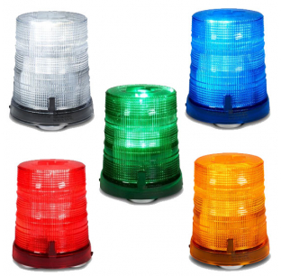 Spire 200 LED Magnet Mount Tall Dome Beacon - High Visibility Emergency Light