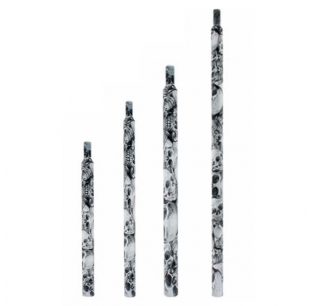 Skull Pattern Shifter Shaft Extensions - Stylish and Functional Gear Shift Enhancements