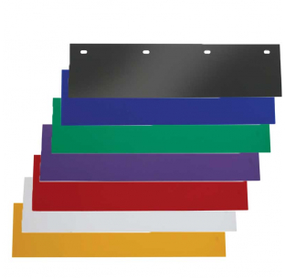 Colored Poly Top Mud Flaps