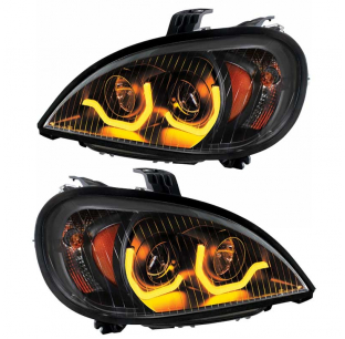96+ Freightliner Columbia Blackout Projection Headlight