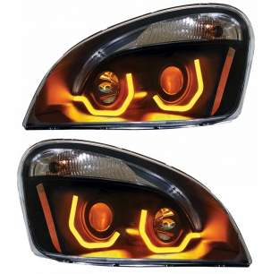 Freightliner Cascadia Blackout Projection Headlight