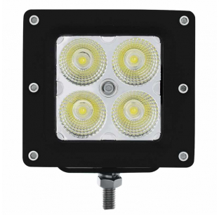 4 High Power LED X2 Light with Bracket Mount - Flood or Spot Pattern