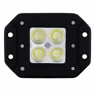 4 High Power LED X2 Light with Flush Mount - Flood or Spot Pattern