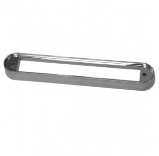 Rectangular Chrome Bracket - Durable, Sleek Design, Perfect Fit for Various Applications