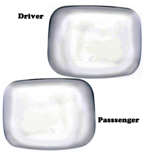 Freightliner Cascadia 2008 Through 2017 Chrome Hood Mirror Covers