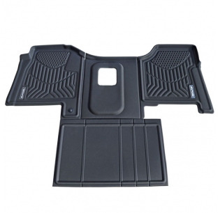 Kenworth W990 2018+ Floor Mats for Manual Transmissions - Durable, Custom Fit