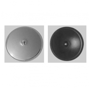 10 Inch Round Convex Steel Center Mount Mirror with Wide Angle Vision, Vibration and Salt Spray Tested, Available in Various Ball Stud Options