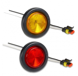 SignalTech 2 Inch Side Marker and Clearance Lights for Vehicles