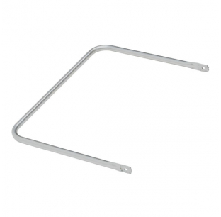 21.192x16-3/8 Inch Stainless Steel Mirror Loop - Sleek and Durable Design