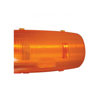 Peterbilt Oval Dome Light Lenses for Models 357, 378, 379, 385, 386, 389 (2006+), Available in Amber, Blue, Green, Purple, Red.