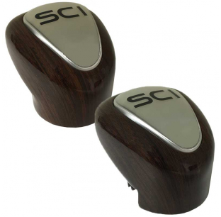 Mahogany Look OEM Style Gear Shift Knob Cover for 9/10 & 13/18 Gear Shifts - Enhance Interior Style