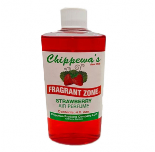 4 Ounce Strawberry Air Perfume - Fresh Scent for Home or Car