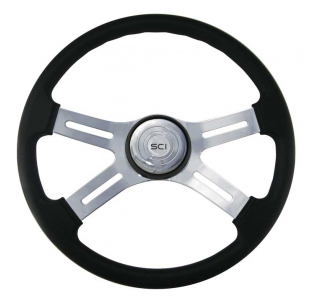18 Inch Steering Wheel Classic Polyurethane 4 Spoke