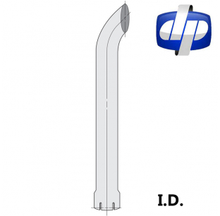 8 Inch Expanded/Slotted End Curved Stack in 2 Options