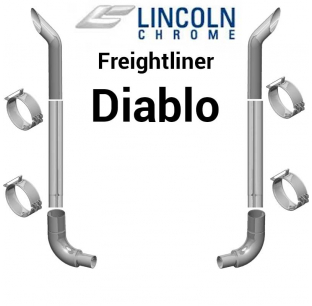 Freightliner Classic 8 Inch Lincoln Exhaust Package