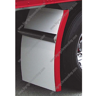 Durable 36 Inch Fiberglass Rear Quarter Fender with Built-In Polymer Liners for Trucks