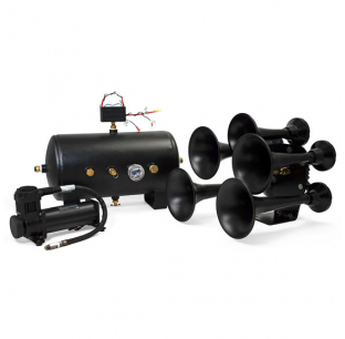 Katrina 544K Nightmare Edition Train Horn Kit - Powerful and Durable Train Horn