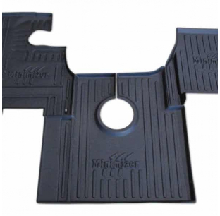 Durable International Floor Mats by Minimizer - Custom Fit, Mud & Spill Protection, Retention Hook for Secure Placement