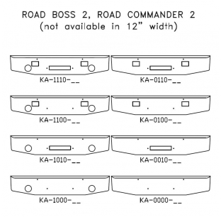 Chrome Steel Bumper for White Road Boss 2 and Road Commander 2 - Customizable Options Available