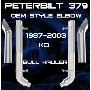 7 Inch OEM Style Peterbilt 379 1987-2003 Exhaust Kit