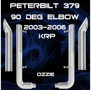 7 Inch 90 Degree Elbow Peterbilt 379 2003 2006 Exhaust Kits