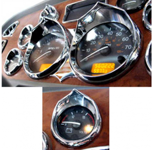 Wicked Dash Gauge Cover Kit 2006 and Newer