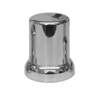 Chrome Plastic 33MM Top Hat Lug Nut Cover - Fits 33MM Lug Nuts, Durable and Stylish