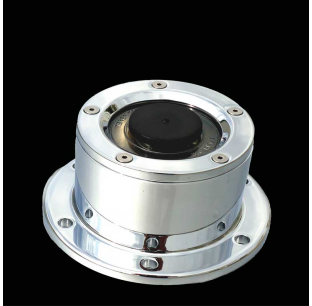 Chrome Plated Billet Aluminum Front Oil Cap Cover With Window