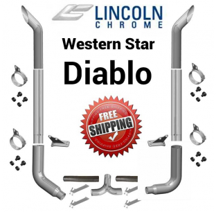 Western Star 7 Inch Lincoln Exhaust Package