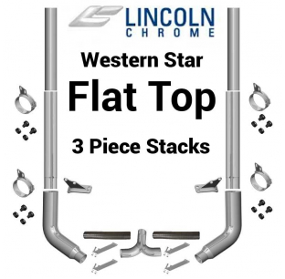 Western Star 6 Inch Lincoln Exhaust Package
