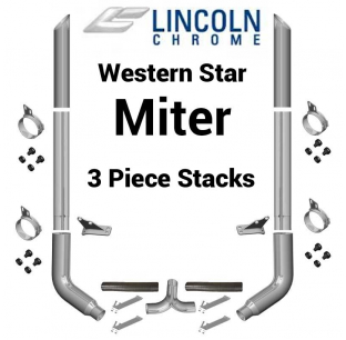 Western Star 6 Inch Lincoln Exhaust Package
