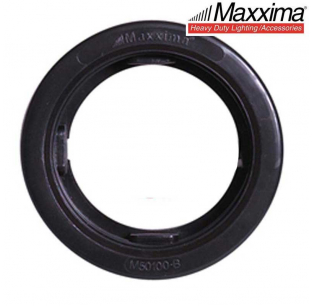 2.5 Inch Black Vinyl Grommet - Rectangular, Fits Many Truck Models, Maxxima 5 Year Warranty