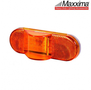 Oval Amber Side Turn/Marker Light, 6.4