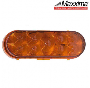 Oval Amber Park/Rear Turn Light, 6.4