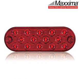 Oval Red Stop/Tail/Turn 14 LED Light