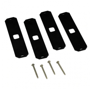 5 Degree Rubber Mounting Wedges Kit for MPS600 Series Lights - Durable and Easy to Install