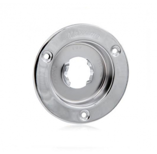 2.5 Inch Stainless Steel Flange Recessed Mount with Chrome Finish